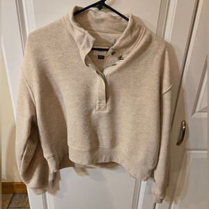 Cropped American Eagle Sweatshirt